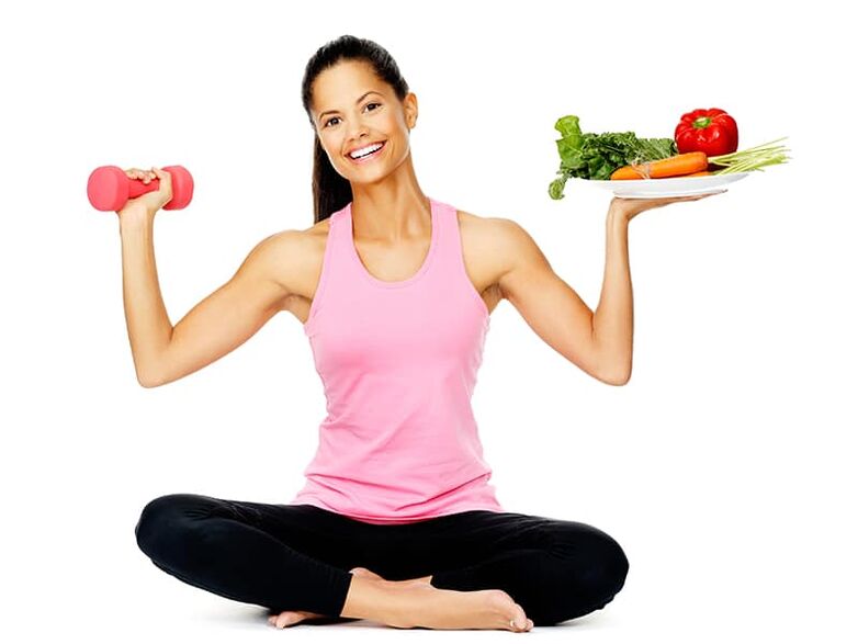 Physical activity and a good diet will help you achieve a slim figure
