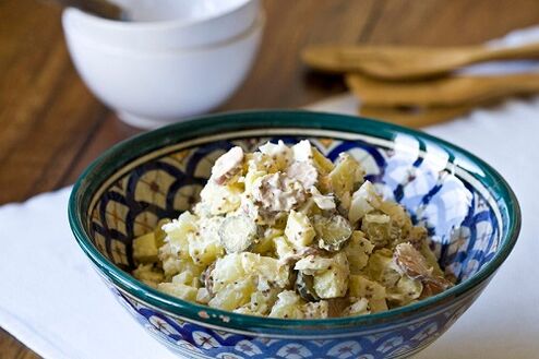 salad recipe following a protein diet